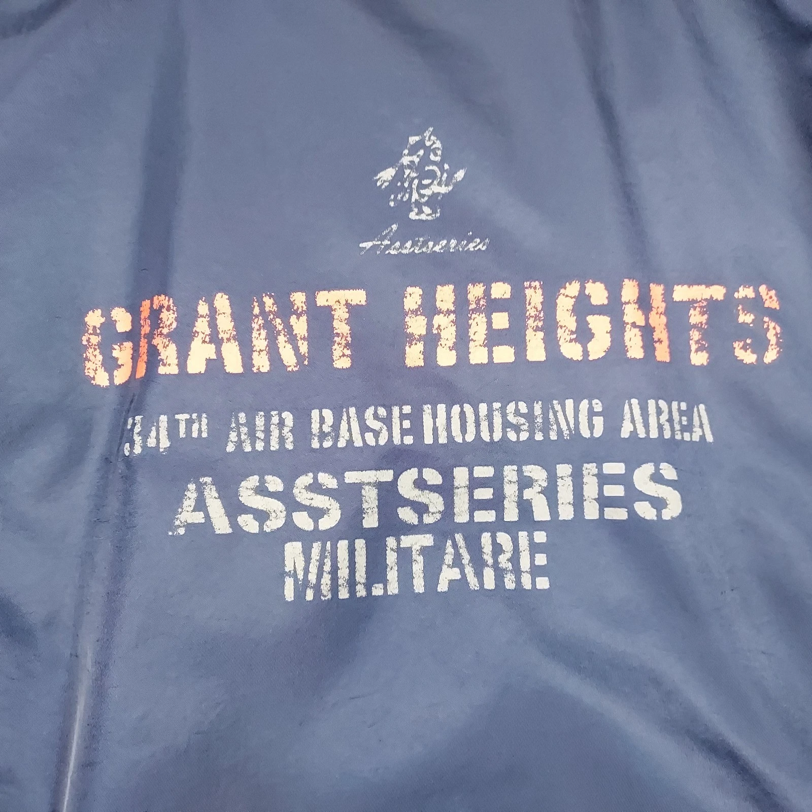 ASSTSERIES MILITARE Bomber Jacket 2XL US Air Force MA-1 Patches Grant Heights - product detail image 8