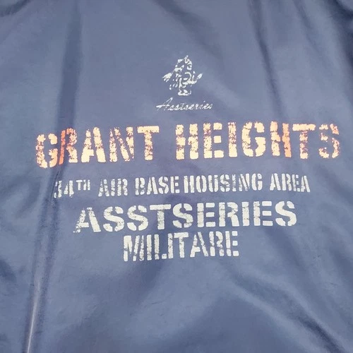 ASSTSERIES MILITARE Bomber Jacket 2XL US Air Force MA-1 Patches Grant Heights image 8