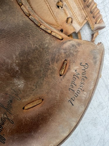 Vintage Rawlings 05JM Manny Sanguillen Catchers Mitt Baseball Glove RHT - Picture 4 of 17