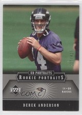 2005 Upper Deck Portraits Rookie Portraits 127/425 Derek Anderson #107 0b2