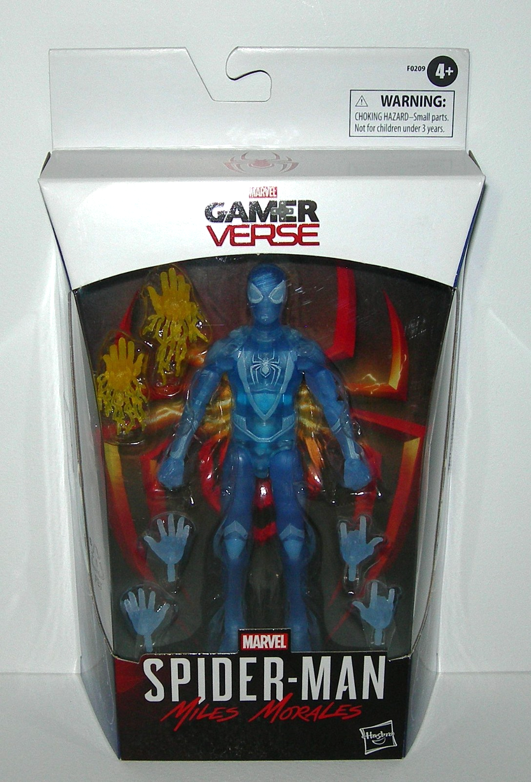 Marvel Legends Gamerverse Spider-Man Miles Morales Invisible Stealth Suit (Blue)
