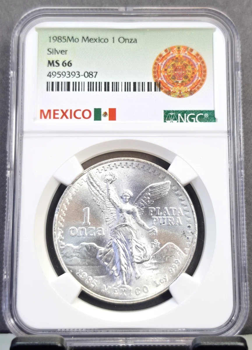 1985年 メキシコ 銀貨1oz 1985 MEXICO SILVER .999 1 OUNCE LIBERTAD