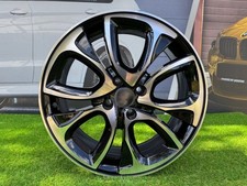 4X R18 Pouce 4X108 Citroen Berlingo Style Noir Poli Roues : Pour C3