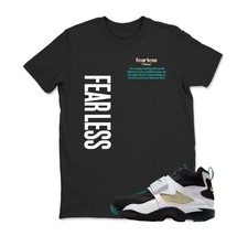 Fearless Sneaker Shirt White to Match Diamond Turf Emerald, Matching Shirt