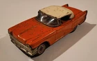 Scarce vintage 6" Bandai tinplate friction 1958 Buick Roadmaster model toy car