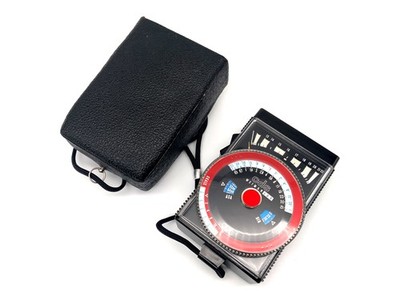 Weimarlux Cds Belichtungsmesser mit Tashe Lichtmesser light meter Lichtmeter