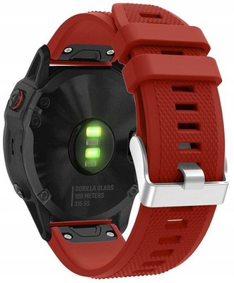 Silicone Watch Band 26mm for Fenix 7x Pro Quickfit