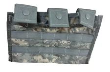 US Army Specialty Defense Triple Mag Pouch Molle II ACU UCP - Used