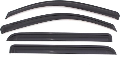 AVS Auto Ventshade (AVS) 94109 Ventvisor Deflector; Smoke; Outside mount