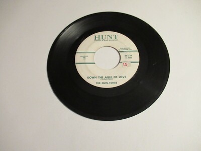 The Quin Tones: Down The Aisle Of Love / Please Dear / 45 Rpm 1958