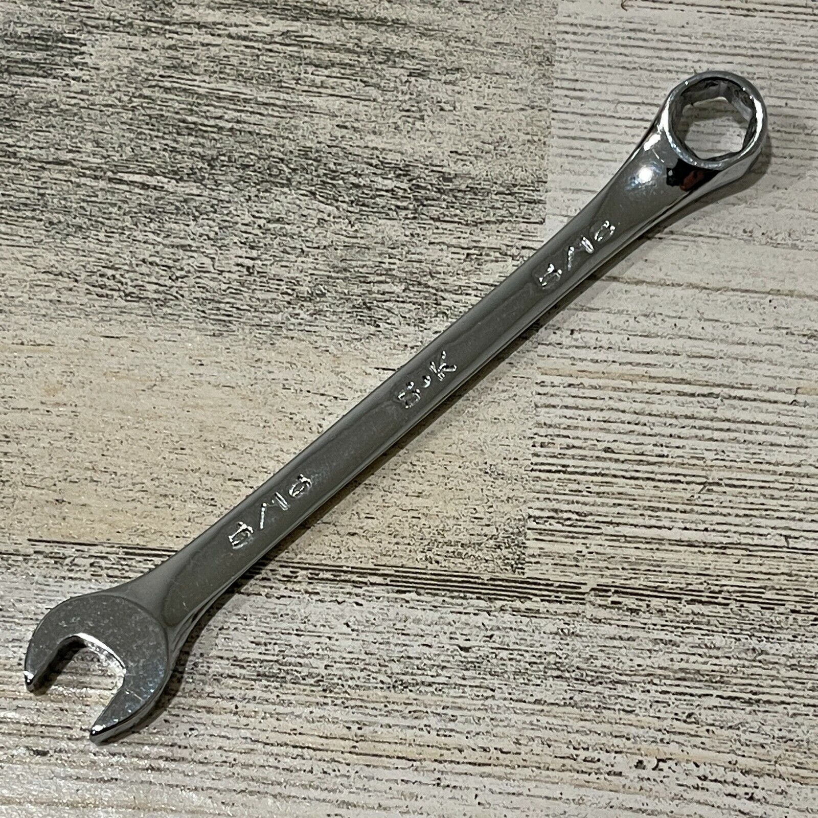 SK USA 5/16" Open End 6 Point Box End Combination Wrench 88210 New Old Stock