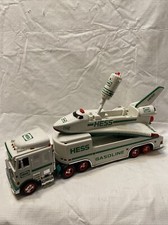1999 hess toy truck and space shuttle