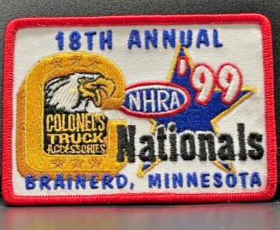 18TH ANNUAL 1999 43RD ANNUAL COLONEL'S NATIONALS BRAINERD MN'' 3'' X 4''