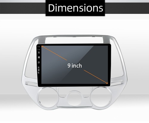 For Hyundai I20 2010-2015 ANDROID16 CAR STEREO SAT NAV CARPLAY DSP 4GB+64GB WIFI - Picture 17 of 18