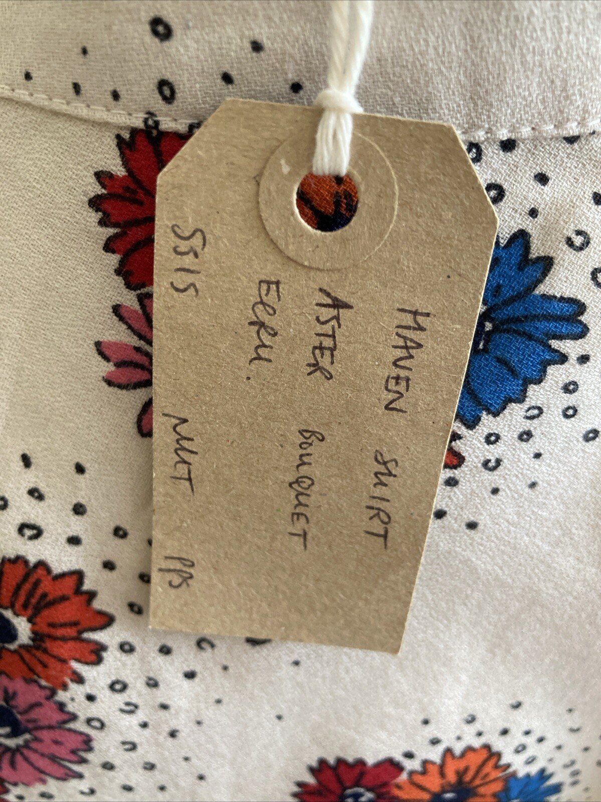 Seasalt "Haven" 100% Cotton Aster Bouquet Skirt, Size 10 UK, Fully Lined 6