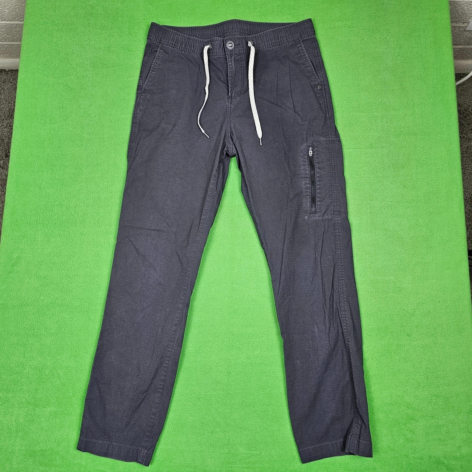 vuori ripstop drawstring pocket cotton stretch pants