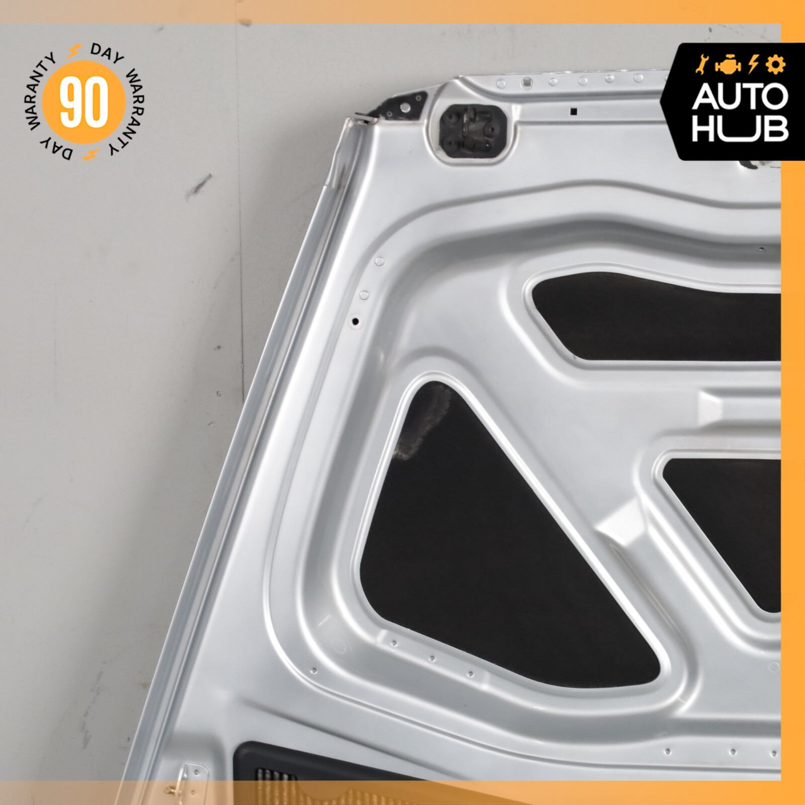 03-13 Bentley Continental GT GTC Hood Bonnet Cover Panel Assembly Silver OEM 96k