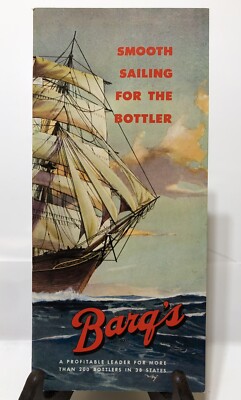 Vintage BARQ'S Root Beer Advertising Brochure Booklet BILOXI Mississippi
