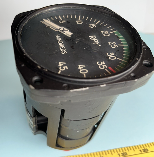 Compteur de vitesse Aero-Mach Labs 5602-05, gamme : 0-4500 tr/min, vintage 1973, 850083-505 - Photo 3/9