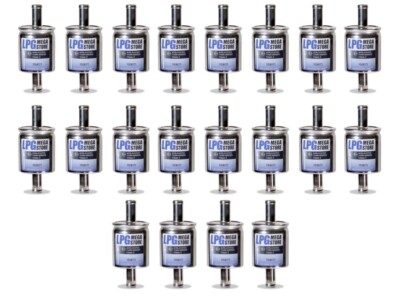 Gasfilter Filter  20x LPG Autogas Autogasfilter  Uni 14mm Eingang und Ausgang