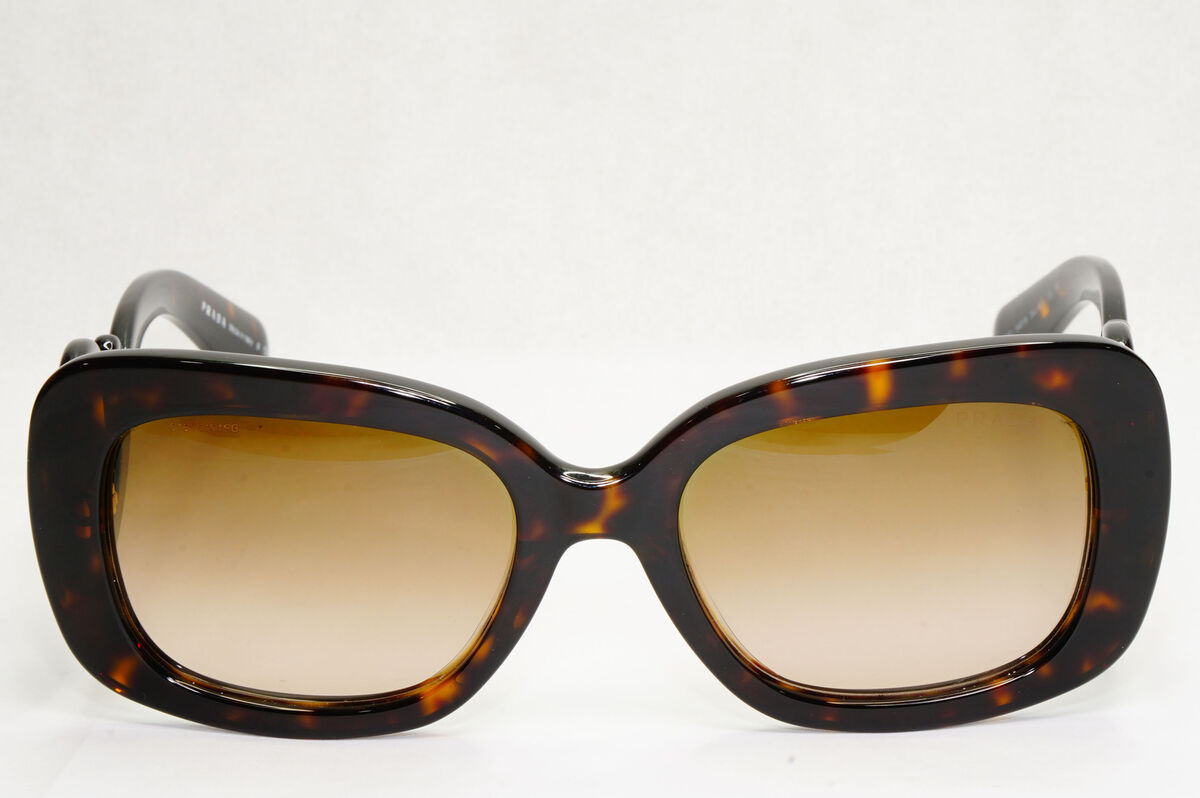 Prada Sunglasses Baroque Swirl Brown Square PR27OS SPR 27O Prada Sunglasses Baroque Swirl Brown Square PR27OS SPR 27O
