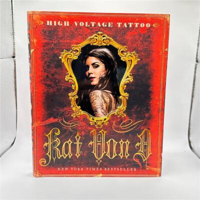 High Voltage Tattoo by Kat Von D (2009, Hardcover) 9780061684388| eBay