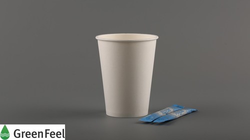 200 x 8 oz tazas de papel desechables BLANCAS bebidas frías calientes fiesta vajilla para llevar - Imagen 2 de 6