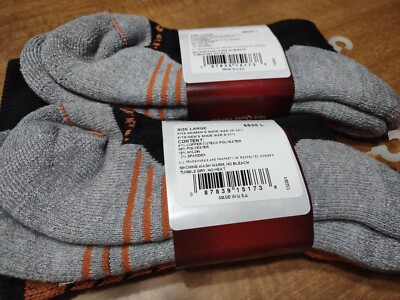 Lot of 2 Fox River Mens Copper Guardian Mid weight Crew Socks 6538  IRREGULAR L | eBay