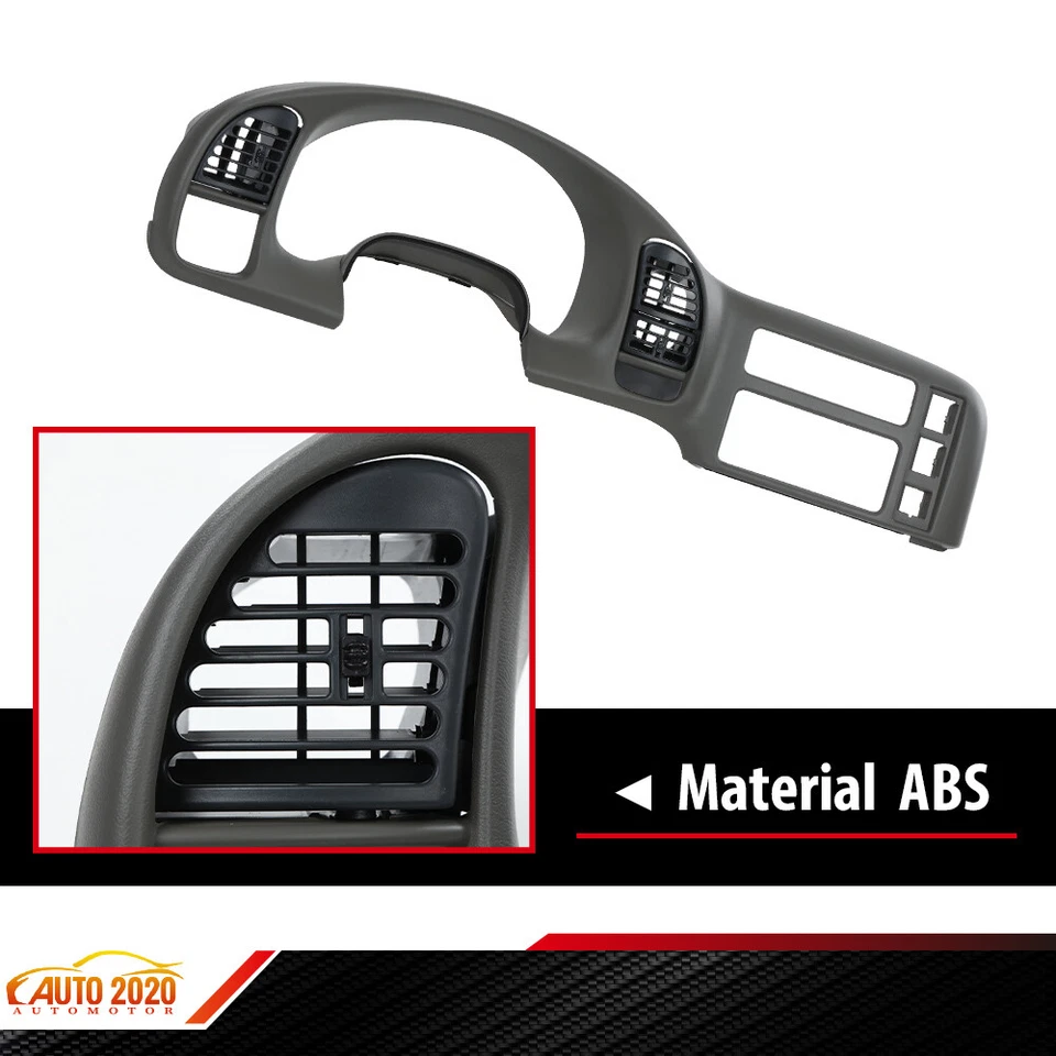 Dash Radio Cluster Trim Bezel Vent Panel Fit For 95-05 Chevy Astro GMC Sarfari Foto 4 de 4