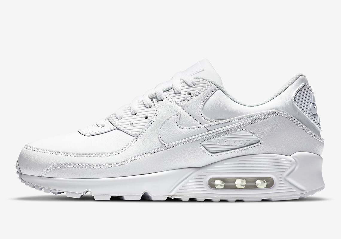 Мужские кроссовки Nike Air Max 90 LTR White/Бело-белый (CZ5594 100)