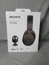 Sony WHRF400 RF Wireless Over Ear Home Theater Headphones Black
