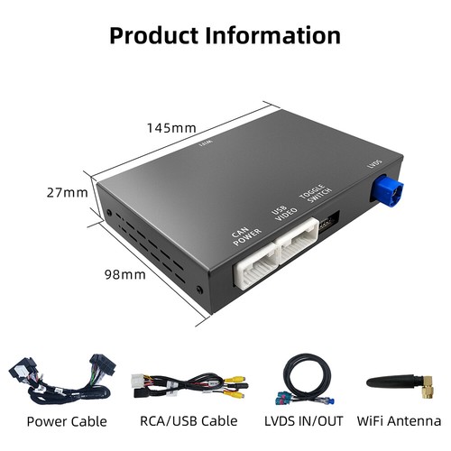CarPlay Android Auto 7"/8.8" Screen Retrofit Kit for Audi A4, A5, Q2L, Q5L, Q7 - Picture 5 of 15