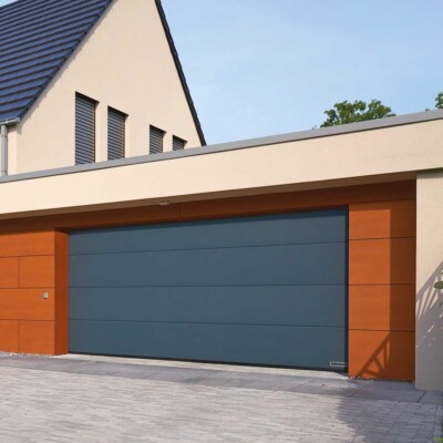 Hörmann - Sektionaltor - Planar - L-Sicke - Antrieb - Breite 4000 mm