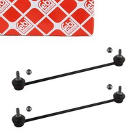2X febi 17969 Prokit Koppelstange FüR Citroen C2 C3 DS3 Peugeot 206 208 Vorne