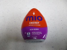 12x-MiO ENERGY Caffeine ACAI BERRY w/ Vitamins Each is 1.62oz- EXP 07/2025