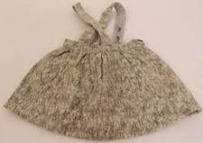 Skirt With Straps Grey Autumn/Winter Handmade Vintage Retro