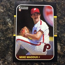 1987 Donruss - #535 Mike Maddux (RC)