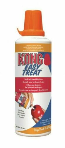 KONG Easy Treat Dog puppy Cheddar Cheese Squirty can kong toys enrichment 236ml - Picture 1 of 1