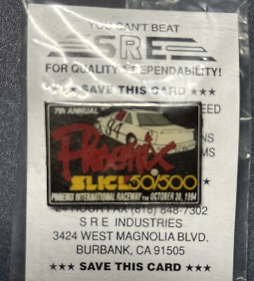 Slick 50 500 10/30/94 Phoenix Int Raceway Won By Terry Labonte NASCAR Pin