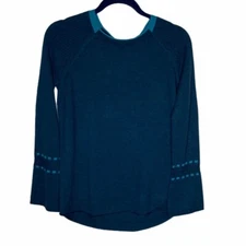 NWT Smartwool Bell Sleeve Sweater Forest Green size XS 