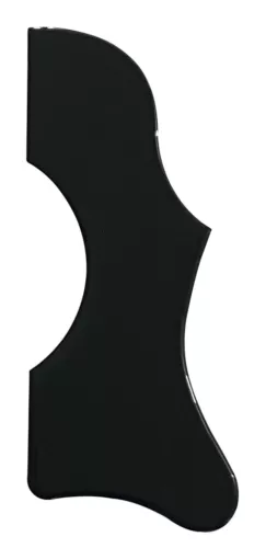 For Gibson J45 & J50 Acoustic Guitar Crystal Self Adhensive Pickguard Black