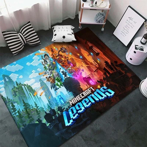 Dormitorio Salón Alfombras Antideslizantes Suelo Alfombras Niños Minecraft - Imagen 13 de 34