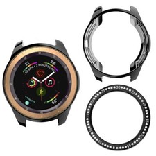 High Grade Soft TPU Case Durable Ring Cover for Samsung Gear S3 Classic SM-R775A