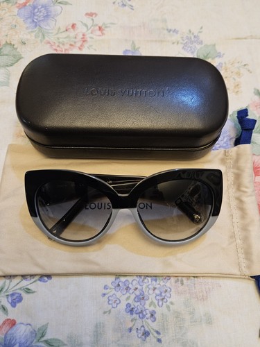 Autentici occhiali da sole da donna Louis Vuitton glitter con scatola e custodia Z0587W 93L - Foto 9 di 21