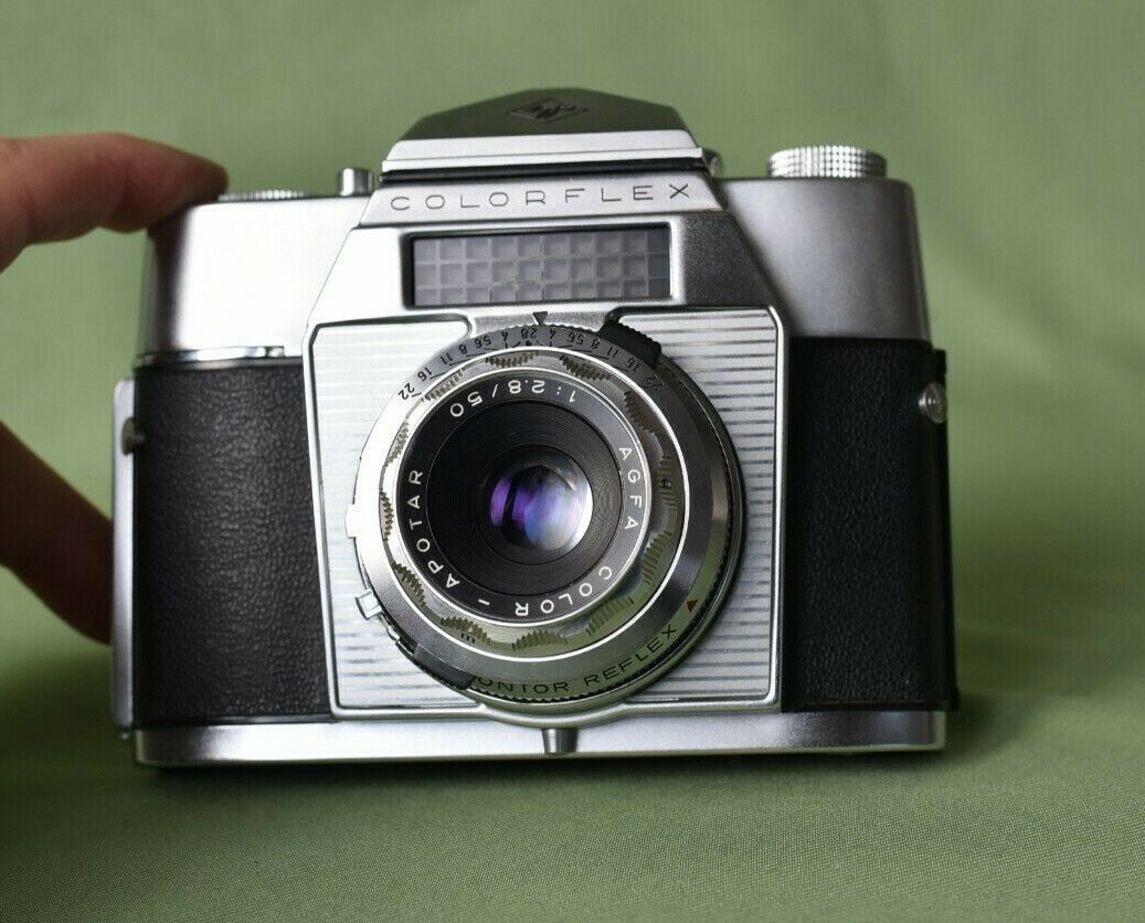 Very Nice】Agfa Colorflex SLR 35mm Film Camera f2.8 50mm