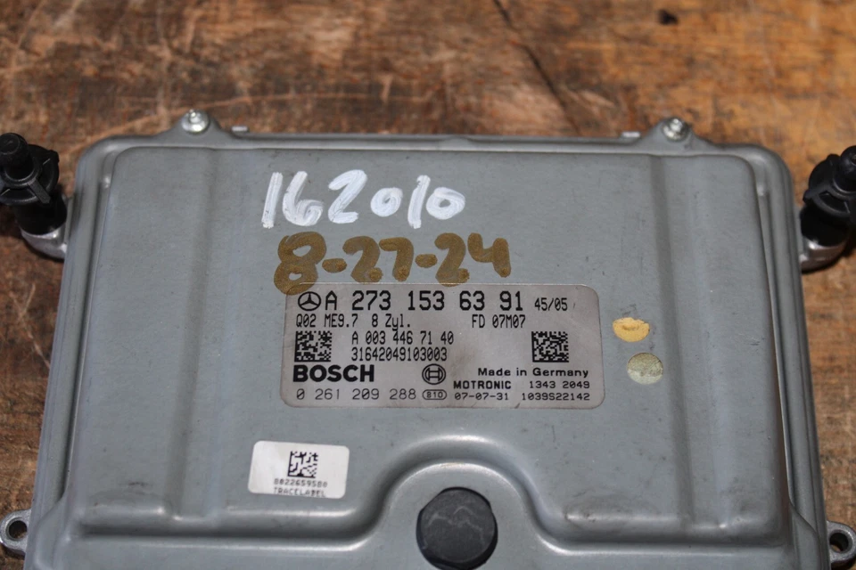 2008-2008 Mercedes-benz Gl450 Engine Computer Ecu 2731536391 — 第 4/4 张图片