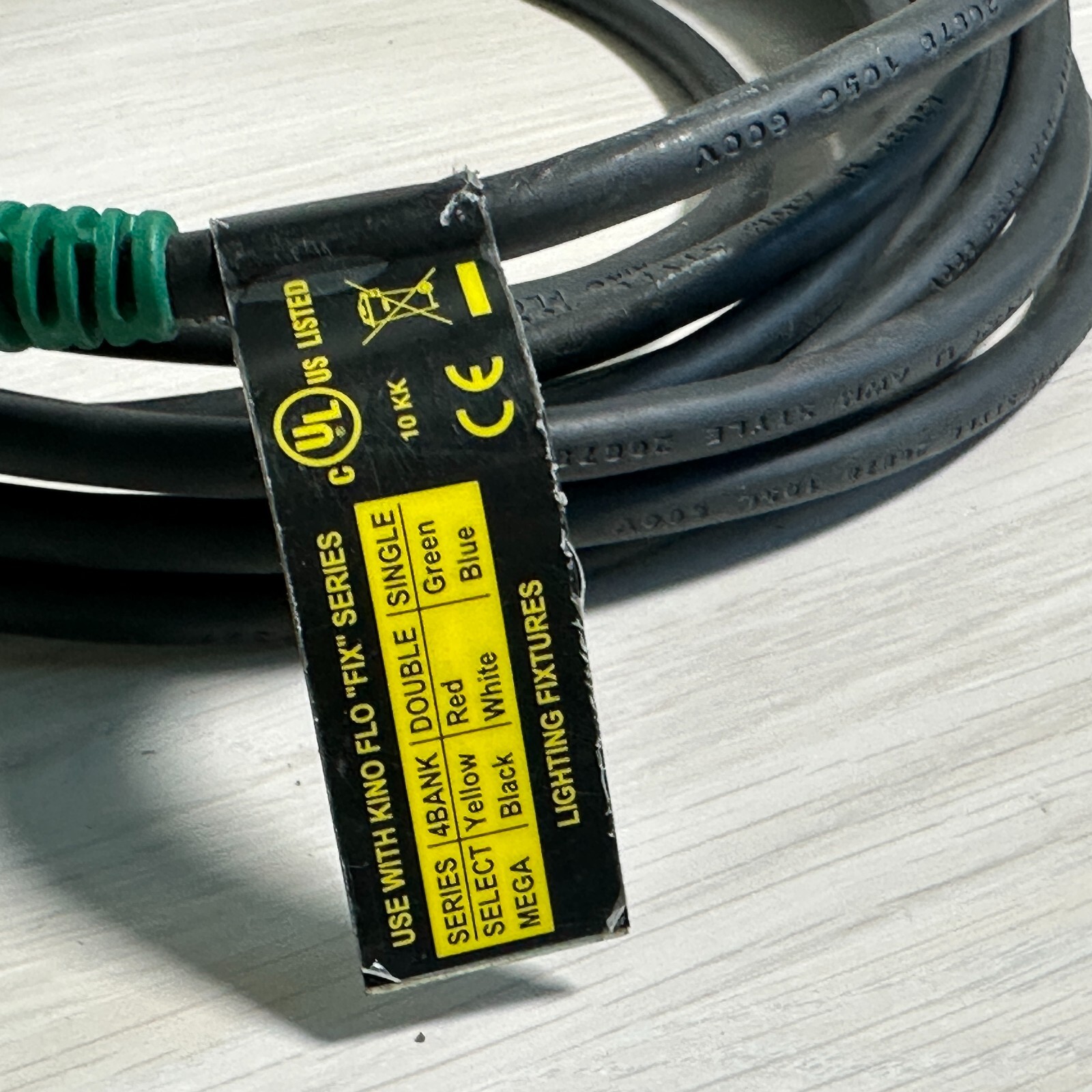 25ft Feeder Cable Extension for Kino Flo Single Bank Head - Fluorescent Light