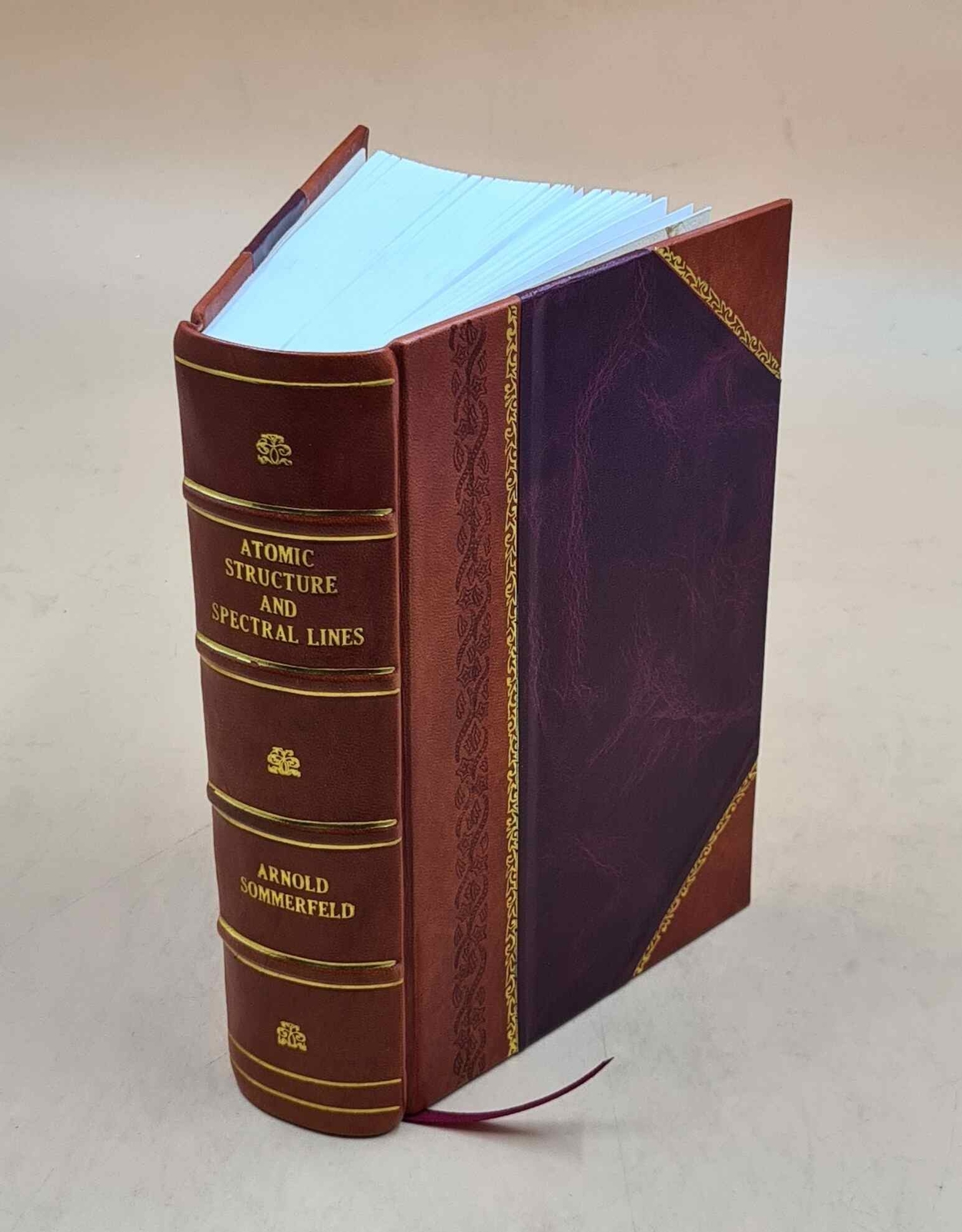 Atomic Structure And Spectral Lines. Translated From The 3D Germ [Leather Bound]