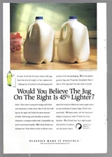 American Plastics Council Plastics Make It Possible & Ford Motor 1996 Print Ads