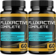 (2 Pack) Fluxactive Complete for Prostate Health Supplement Pills (120 Capsules)